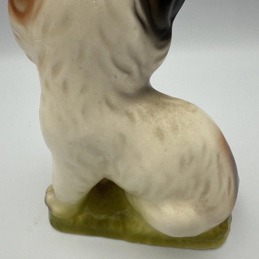 Vintage Norleans Ceramic Orange Cat With Blue Eyes Made in Japan 5